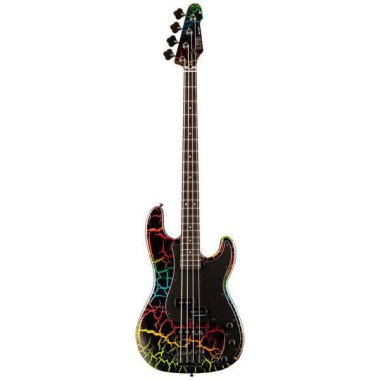 ESP LTD Surveyor '87 Rainbow Crackle Различное Музыкальное Оборудование