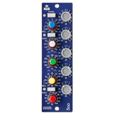 IGS iQ505 500 Series 5-Band Parametric Equalizer Различное Музыкальное Оборудование