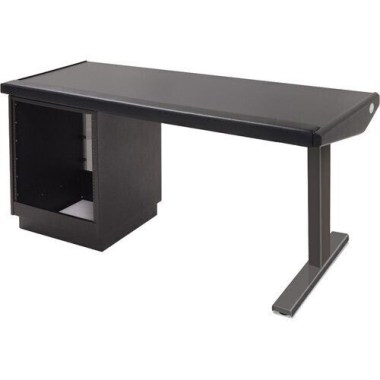 Argosy Edit Desks EG4-Edit-R-B-B-B w/Rack, Black EPS, Black leg Различное Музыкальное Оборудование