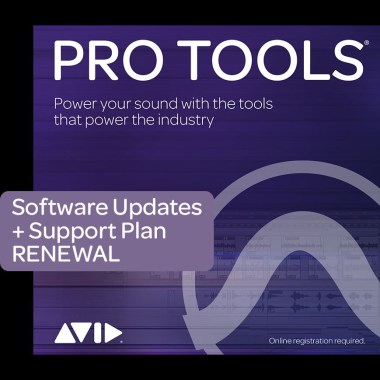 AVID Pro Tools 1-Year Software Updates + Support Plan RENEWAL (Electronic Delivery) Различное Музыкальное Оборудование