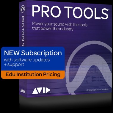 AVID Pro Tools 1-Year Subscription NEW Edu Institution (Electronic Delivery) Различное Музыкальное Оборудование