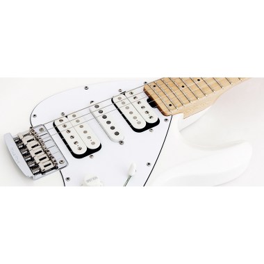 Music Man Silhouette HSH STD - Black - Maple - Black Различное Музыкальное Оборудование