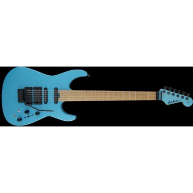 Jackson USA Signature Phil Collen PC1 Matte, Caramelized Flame Maple Fingerboard, Matte Blue Frost Различное Музыкальное Оборудование
