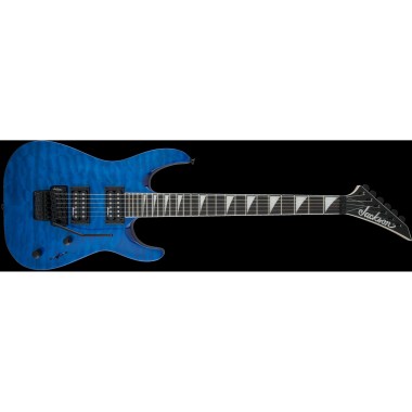 Jackson JS Series Dinky Arch Top JS32Q DKA, Amaranth Fingerboard, Transparent Blue Различное Музыкальное Оборудование