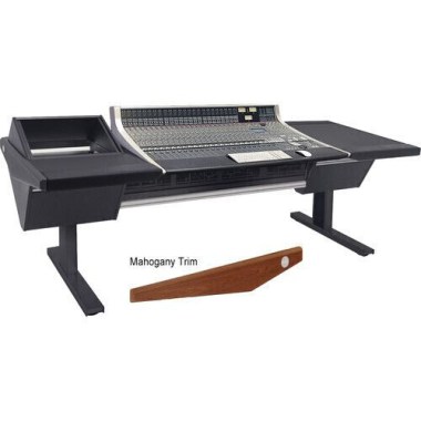 Argosy SSL AWS Delta EG4-SSL-D-RD-B-M-B 924 & 948, 8sp Rack Left, Desk Right, Mah End Panels, Black legs Различное Музыкальное Оборудование