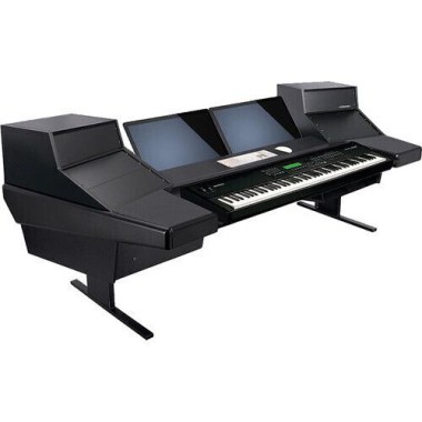 Argosy D15KL-DR847-B-B Dual 15KL Keyboard Workstation w/847 Rack Modules and Black End Panels Различное Музыкальное Оборудование