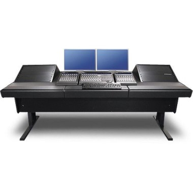 Argosy 90V Universal 90-90V2R-VR1000-B-B w/ 46" Desk Inserts, 2)VR1000 Racks & Black End Panels Различное Музыкальное Оборудование