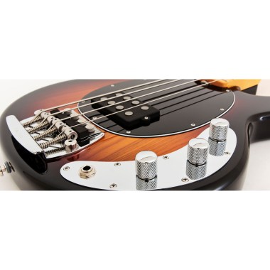 Music Man StingRay Classic - Classic Natural - Figured Rosewood - Black Различное Музыкальное Оборудование