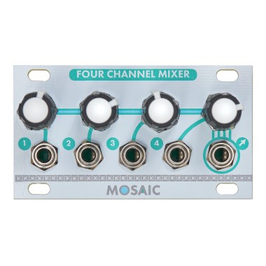 Mosaic 1U Four Channel Mixer Различное Музыкальное Оборудование