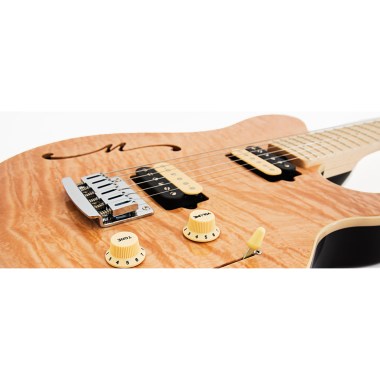 Music Man Axis Super Sport HH Semi-Hollow STD - Balboa Blue Quilt - Rosewood Matching Headstock - No Pickguard Различное Музыкальное Оборудование