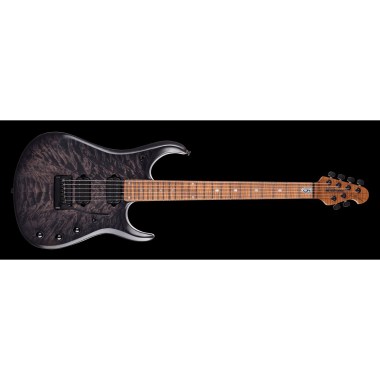 Music Man JP15 7 String Trans Black Quilt Roasted - No Pickguard Различное Музыкальное Оборудование