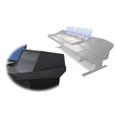 Argosy 90V Universal 90-90V2RG-VR1005-B-B w/ 75" Desk Inserts, 2)VR1005 Racks & Black End Panels Различное Музыкальное Оборудование