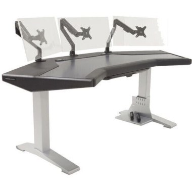 Argosy Halo-G-XM-B-T-S Halo G Mah, Acc Drawer, 3) D8 Monitor Arms, CPU Shelf Различное Музыкальное Оборудование
