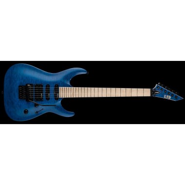 ESP LTD MH-203QM SEE THRU Blue Различное Музыкальное Оборудование