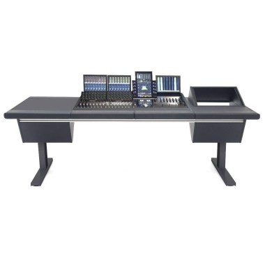 Argosy Avid S4 EG4-S4-4B-DR-B-B-B 4 Foot Wide, Desk Left, Rack Right, Black End Panels, Black legs Различное Музыкальное Оборудование