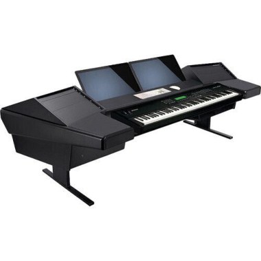 Argosy D15KL-DR800-B-B Dual 15KL Keyboard Workstation w/800 Rack Modules and Black End Panels Различное Музыкальное Оборудование