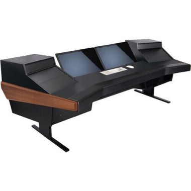 Argosy D15L-DR825-B-M Dual 15L Workstation w/825 Rack Modules and Mahogany End Panels Различное Музыкальное Оборудование