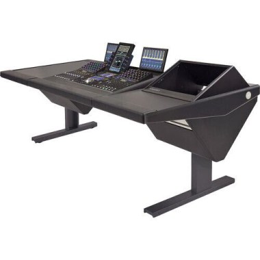 Argosy Avid S4 EG4-S4-3B-DR-B-B-B 3 Foot Wide, Desk Left, 8sp Rack Right, Black EPs, Black legs Различное Музыкальное Оборудование