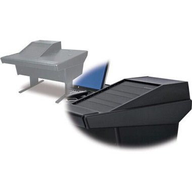 Argosy Universal 50-V1R1503-B-B w/25" Flat Desk Insert,1) VR1503 Rack Unit & Black End Panels Различное Музыкальное Оборудование