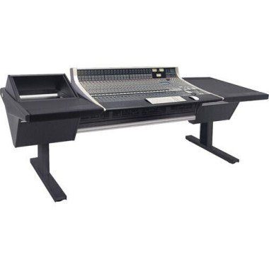 Argosy SSL AWS Delta EG4-SSL-D-RD-B-B-B 924 & 948, 8sp Rack Left, Desk Right, Black End Panels, Black legs Различное Музыкальное Оборудование
