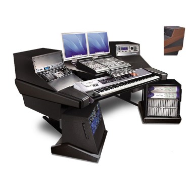 Argosy Dual 15 Rocketship-847-L10-B-M  w/847 Racks, MPX Shelf, and 2) L10 Racks, w/Mahogany Trim Различное Музыкальное Оборудование