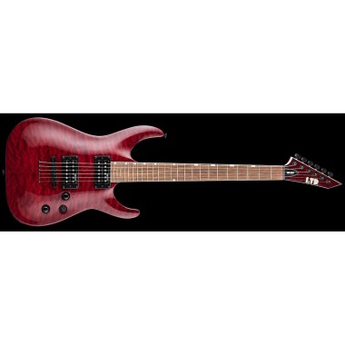 ESP LTD MH-200QM NT SEE THRU Black Cherry Различное Музыкальное Оборудование