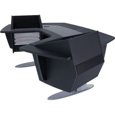 Argosy A260S-LR-B-B AURA.260S Sit-Stand Workstation w/Upper Rack on Left & Right Различное Музыкальное Оборудование
