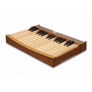 Viscount MIDI Bass Pedal 30 N. - Straight Concave Light Oak - Laminated Различное Музыкальное Оборудование