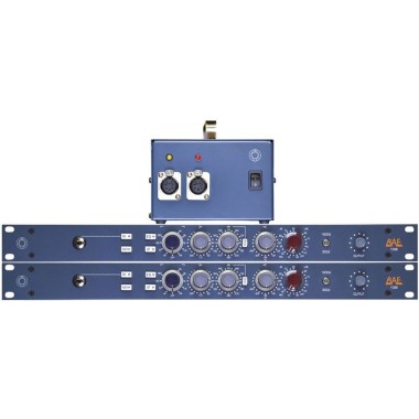 BAE 1028 Mic Pre/EQ 1U with PSU - Pair Различное Музыкальное Оборудование