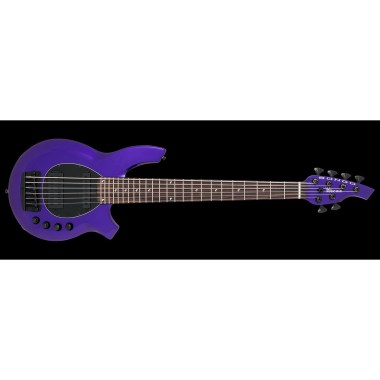 Music Man Bongo 6 HH - Firemist Purple - Pau Ferro Lined Fretless - Black Различное Музыкальное Оборудование