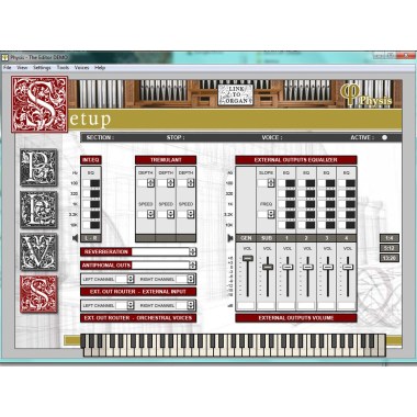 Viscount Organs Physis Organs - Editor Различное Музыкальное Оборудование