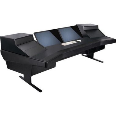 Argosy D15L-DR825-B-B Dual 15L Workstation w/825 Rack Modules and Black End Panels Различное Музыкальное Оборудование