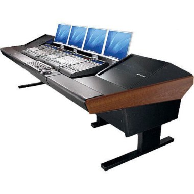 Argosy 90V Universal 90-90V2RG-VR1000-B-M w/ 75" Desk Inserts, 2)VR1000 Racks & Mahogany End Panels Различное Музыкальное Оборудование