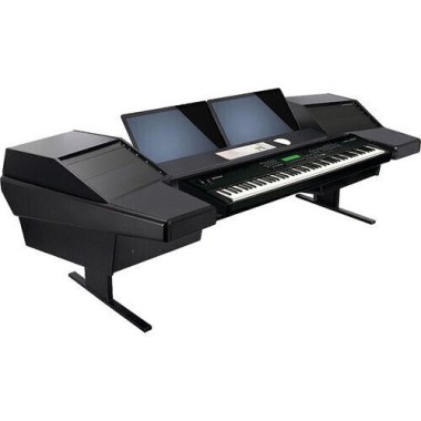 Argosy D15KL-DR803-B-B Dual 15KL Keyboard Workstation w/803 Rack Modules and Black End Panels Различное Музыкальное Оборудование