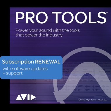 AVID Pro Tools 1-Year Subscription RENEWAL (Electronic Delivery) Различное Музыкальное Оборудование