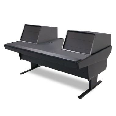 Argosy Universal 70-70V2R1005-B-B w/25" Flat Desk Insert, 2)VR1005 Rack units & Black End Panels Различное Музыкальное Оборудование
