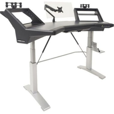 Argosy Halo-E2-XC-H-B-S Halo Height Adj Ultimate-Halo,2 Shelves,Pr 160 SpeakerPlatforms,AccDrawer,D8 MonitorArm,CPU Shelf Различное Музыкальное Оборудование