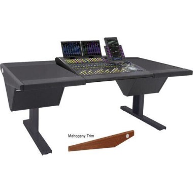 Argosy Avid S6 EG4-S6-3B-DD-B-M-B 3 Bucket Wide, Desk Left & Right, Mahogany EPs, Black legs Различное Музыкальное Оборудование