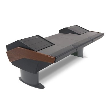 Argosy Universal GV30-RR9-B-M-G w/56" Desk Surface, 2)9sp Racks, Mahogany EPs, Gunmetal Gray Legs Различное Музыкальное Оборудование