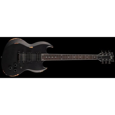 ESP LTD VOLSUNG Distressed Black Satin Различное Музыкальное Оборудование
