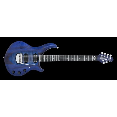 Music Man Majesty 7 - Imperial Blue - Ebony - No Pickguard Различное Музыкальное Оборудование