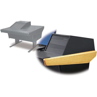 Argosy Universal 50-V1R1005-B-O w/25" Flat Desk Insert,1) VR1005 Rack Unit & Oak End Panels Различное Музыкальное Оборудование
