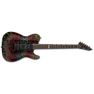 ESP LTD Eclipse NT 87 Rainbow Crackle Различное Музыкальное Оборудование