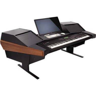 Argosy D15K-DR803-B-M Dual 15K Keyboard Workstation w/803 Rack Modules and Mahogany End Panels Различное Музыкальное Оборудование