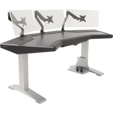 Argosy Halo-G-XM-B-S Halo G, Acc Drawer, 3) D8 Monitor Arms, CPU Shelf Различное Музыкальное Оборудование