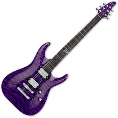 ESP ROB CAGGIANO QM 2017 See Thru Purple Различное Музыкальное Оборудование