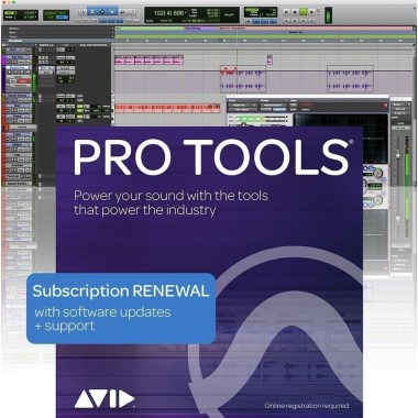 AVID Pro Tools 1-Year Subscription RENEWAL Различное Музыкальное Оборудование