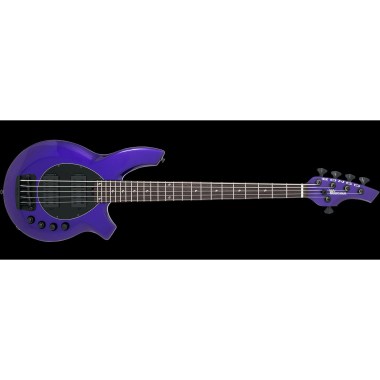 Music Man Bongo 5 HS - Firemist Purple - Pau Ferro Lined Fretless - Black Различное Музыкальное Оборудование