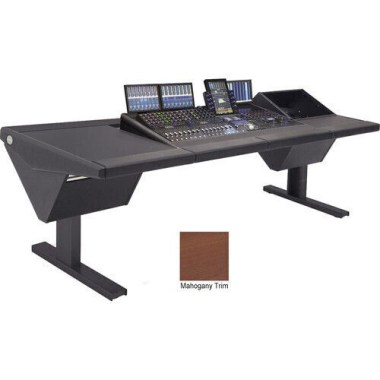Argosy Avid S4 EG4-S4-4B-DR-B-M-B 4 Foot Wide, Desk Left, 8sp Rack Right, Mahogany EPs, Black legs Различное Музыкальное Оборудование