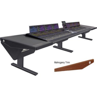 Argosy Avid S6 EG4-S6-9B-DD-B-M-B 9 Bucket Wide, Desk Left & Right, Mahogany EPs, Black legs Различное Музыкальное Оборудование